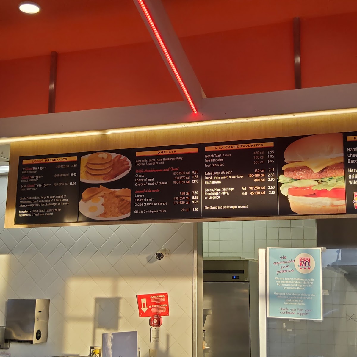 Nation's Giant Hamburgers Menu - Image 5